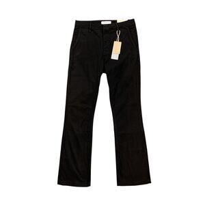 Alexander Jane Jeans Womens 10 Black Denim Tummy Control Lightweight Sateen Work